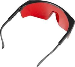 Okuliare Safetyco B507, erven, ochrann, nastaviten