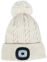 �iapka Strend Pro Damon biela, L, 4x SMD LED, 60 lm, s brmbolcom, WINTER