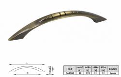 �chytka Gladiola 96mm bronz