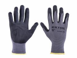 Rukavice nylonov� polom��an� v nitrile, 8