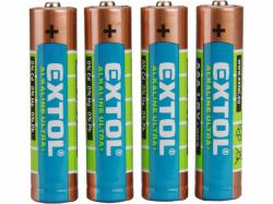 Batria AAA alkalick 4ks, 1,5V