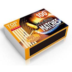 Zapalky Top Line BBQ, krbov, 100 ks, 4 bal.