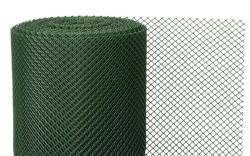 Pletivo ECONOMY 3, 1000/10x10 mm, 45� �tvorcov� vzor, 300g/m2, zelen�, celoplastov�, bal.