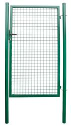Br�na Strend Pro METALTEC ECO, 1000/1500/50x50 mm, zelen�, jednokr�dlov�, z�hradn�, ZN+PVC
