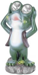 Dekorcia Strend Pro Gecco, abiak, 14x12x25 cm, polyresin, solrna aba, 2x LED, AAA