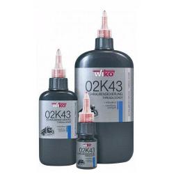 Lepidlo Wiko® 02K43, 10 ml, na zaistenie skrutiek, stredne odolné