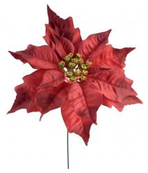Kvet MagicHome Vianoce Poinsettia MP.red, erven, stonka, vekos kvetu: 23 cm, dka kve