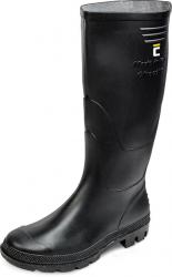 Cizmy boots Ginocchio, ierna 39, Pvc, zhradn