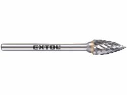 Fr�za karbidov� konvexn� �picat�, o6mm, rezn� d�ka 13mm, stopka o3mm, EXTOL INDUSTRIAL