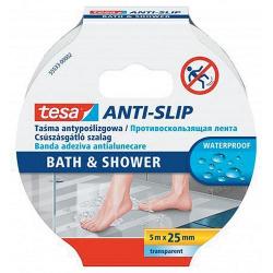 Paska tesa Anti-slip Bath&Shower, protimykov do kpene, transparentn, 25 mm, L-5 m