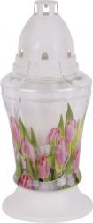 Kahanec bolsius New Tulips 3D, 18 cm, 36 h, bal. 6ks