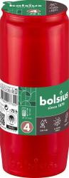 Npl Bolsius, 75 h, 238 g, 57x141 mm, do kahanca, erven, olej