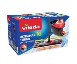 Sprava upratovacia Vileda Ultramax XL TURBO mop na podlahy + vedro + SANYTOL Grtis