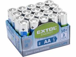 Batria AA zink-chloridov 20ks, 1,5V