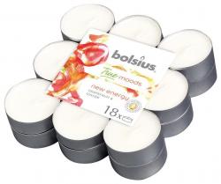 Sviecky bolsius Tealight True Moods, New energy (grapefruit a zzvor), bal. 18 ks
