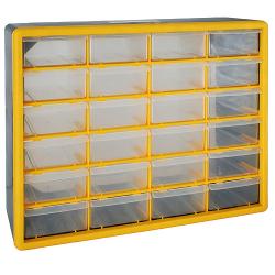 Organizr na stenu Strend Pro SBx3045-C, 24 zsuviek, 50x16x39 cm, max. 28 kg