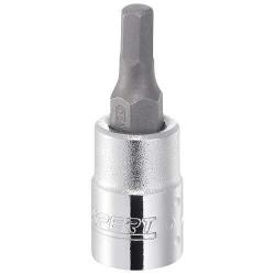 Hlavica Expert E030104, 4,0 mm, Hex, zstrn, 1/4"