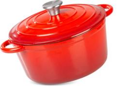 Kastrl MagicHome Castora line, hrniec, 24 cm, 4,0 lit. s pokrievkou, smaltovan liatina
