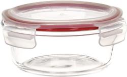 Dza MagicHome, okrhla, 650 ml, s vekom, Clip, sklenen