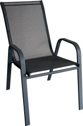 Stoli�ka LEQ KAREN, �ed�, terasov�, 56x68x93 cm