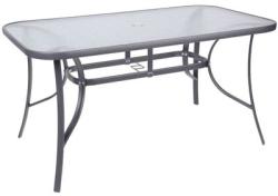 St�l LEQ GREGORY ShadowGray, sklo 5 mm, 140x80x72 cm