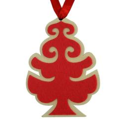 Ozdoba MagicHome Vianoce, Strom�ek, z�vesn�, bal. 5 ks