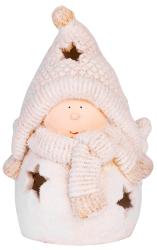 Postavika MagicHome Vianoce, Chlapek gua, keramika, 30,5 cm
