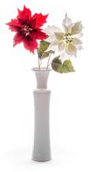 Kvet MagicHome Vianoce Poinsettia, krmov, stonka,vekos kvetu: 23 cm, dka kvetu: 75 c
