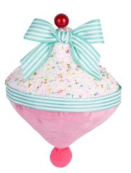 Dekorcia MagicHome Vianoce Candy Line, ruov, zvesn, 13x15 cm