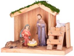 Dekorcia MagicHome Vianoce, Betlehem, drevo, polyresin, 15 cm