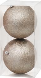 Gule MagicHome Vianoce, 2 ks, bov, na vianon stromek, 12 cm