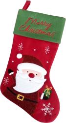 Dekorcia MagicHome Vianoce, ima, vzor santa, 25 x 41 cm