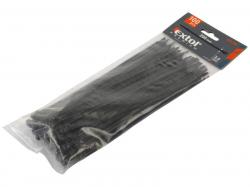 Pásky sťahovacie čierne, 2,5x150mm, 100ks, pr.35mm, 8kg