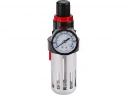 Regultor tlaku so vzduchovm filtrom a manometrom, max. pracovn tlak 8bar (0,8MPa), 1/4"
