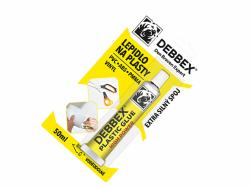 Lepidlo na plasty 50ml, bledo�lt�, Den Braven
