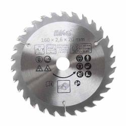 Plov kot 160x2,6x20mm / 30 zubov - striedavo ikm