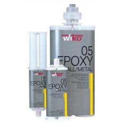 Lepidlo Wiko® 2K EPOXY KOV 5 EPOM5.S25, 25 ml, striekačka + tryska