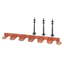 Obruba PalisGarden 3,00 m, terracotta, bal. 5 ks 600x38x90 mm, UV, 12 tov