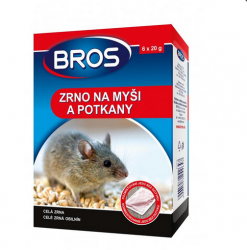 Bros zrno na myi a potkany 6 x 20 g