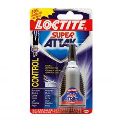 Loctite Super Attak Control 3 g, sekundov lepidlo s presnm dvkovaom