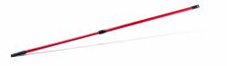 erven teleskopick predlovacia ty 0,77-1,3m POLO RED