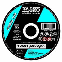 Rezn kot na kov a nerez 125 x 1,6 x 22,2 PREMIUM