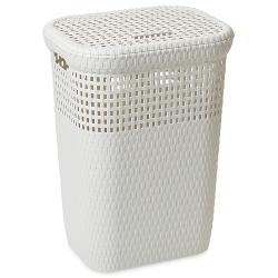 K DEAhome Rattan Linen 60 lit, biely, na bielize, prdlo