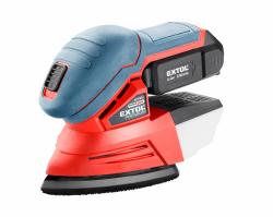 Brska deltov vibran aku Share20V, 1x akumultor 2Ah Li-ion, 13595mm, EXTOL PREMIUM