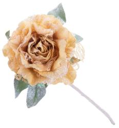Kvet MagicHome, pivnia s listom, zlat, stonka, vekos kvetu: 12 cm, dka kvetu: 23 cm,