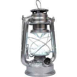 Lampas MagicHome LM3528, 15 LED, 15x11.5x23.5 cm, 4xAA, kov, strieborn