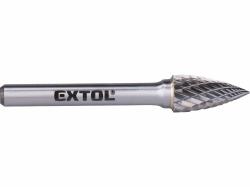Fr�za karbidov� konvexn� �picat�, O10mm, EXTOL INDUSTRIAL