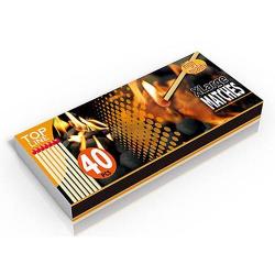 Zapalky Top Line BBQ, 170 mm, krbov, 40 ks