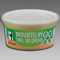 Brsiten tmel na drevo 250g biela