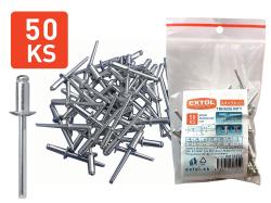 Nity trhacie hlin�kov� 4,8x9,6mm 50ks, EXTOL PREMIUM